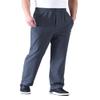 Zoulee Men's Casual Cotton Jogger Sweatpants Zipper Front Pants Thick Dark Grey 2XL view 4