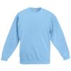 Fruit of the Loom Childrens Big Boys Set in Sleeve Sweatshirt (Pack of 2) (3-4) (Sky Blue) view 1