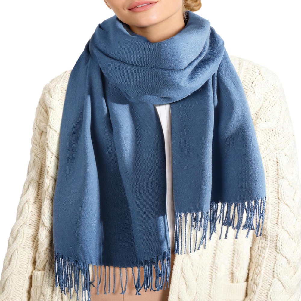 FURTALK Pashmina Shawl Wraps Cashmere Feel Blanket Scarves Fashion Scarf for Women Evening Wedding Bridesmaid Gifts
