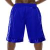 NE PEOPLE Mens Solid Comfy Regular Fit Plain Mesh/Heavy Mesh Basketball Gym Shorts Short Pants S-7XL view 3