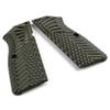 Coolhand G10 Gun Grips for Browning High Power and Tisas Regent BR9, Army Green, HP-N1-21 view 3