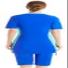 Modest Swimwear for Women Short Sleeve Swimsuit Burkini Modesty Swimming Costume Rash Guard Surfing Suit Beachwear view 3