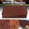 dDanke Coffee Billiard Pool Table Cover Waterproof Dustproof Cloth for 8 Foot Tables 102.3 X 59.06 Inch view 3