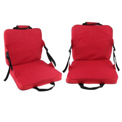 SM SunniMix 2X Portable Stadium Seat Cushion Bench Bleachers with for Travel