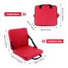 SM SunniMix 2X Portable Stadium Seat Cushion Bench Bleachers with for Travel view 3