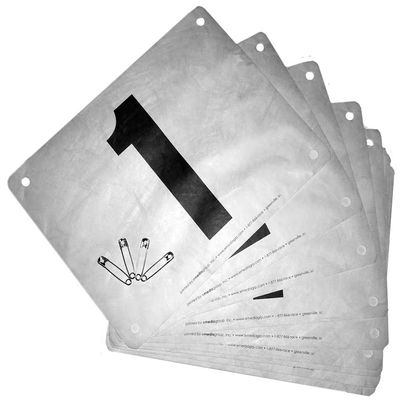 YuanKanJu Running Bibs | Safety Pins Included - Race Bibs, Race Numbers, Sports Bibs, Running Tags, Race Tags (1-100)