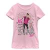 Fifth Sun Girls' T-Shirt, Pink, X-Small view 1