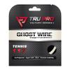 Tier One Sports TRU PRO Ghost Wire - Tennis String Set (Poly): Super Soft and Arm Friendly (18g (1.17 mm), 12.2 m, White) view 1