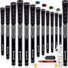 SAPLIZE Golf Grips Set of 13, Bundle with Tape or Full Regripping Kit, Jumbo / Mid / Standard / Undersize, Women / Men Anti-slip Rubber Golf Club Grips, CC01 Series view 1
