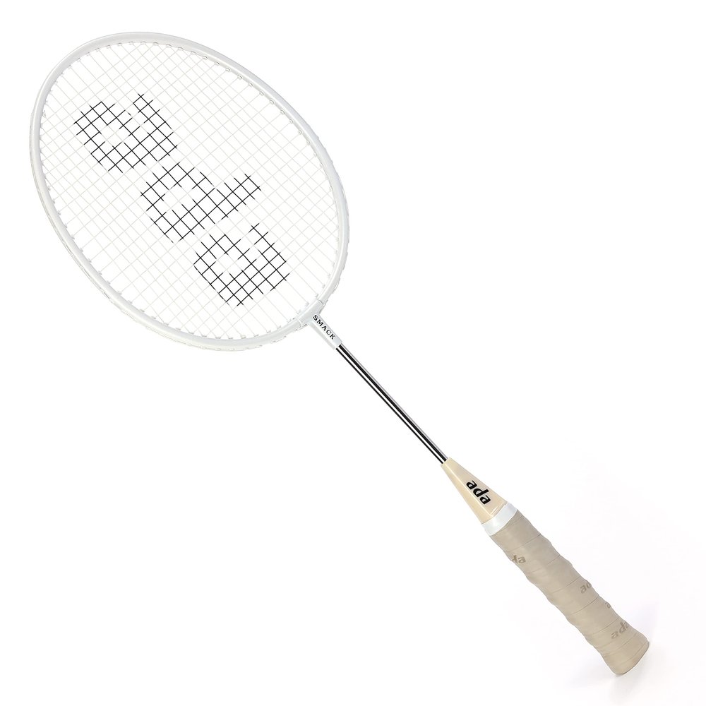 ADA Sports Smack Badminton Racket JR| Aluminum Head, Lightweight, Industrial Strength | Ages 10-14 Youth, All Skill Levels | Great for Recreation & Physical Education Badminton Play