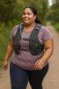Nathan TrailMix 7L Running Vest for Men & Women, EXPANDED Sizing, 7 Liters, Hydration Vest w/ 2L Bladder Hydration Pack, Water Backpack for Hiking, Running, Walking, Marathon, Race - Charcoal Grey view 2