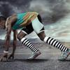 QUXIANG Copper Compression Socks for Women & Men Circulation (8 Pairs) - Best for Running Athletic Cycling - 15-20 mmHg (L/XL,Multi 04) view 2