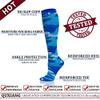 QUXIANG Copper Compression Socks for Women & Men Circulation (8 Pairs) - Best for Running Athletic Cycling - 15-20 mmHg (L/XL,Multi 04) view 3
