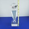 The Elegante Optical Crystal Glass Diamond Trophy Awards Recognition Achievement Reality Personalized Custom Laser Etched Engraving Trophy (Clear Diamond, 8.25" H) view 2