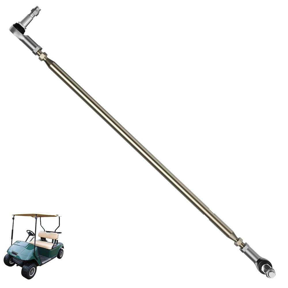 DRIVE UP Golf Cart Tie Rod Assembly Fits for EZGO TXT 2001-Up Gas and Electric Golf Carts, EZGO TXT Tie Rod and Tie Rod Ends Durable Aluminum Alloy, OEM 70876-G02 70902-G01 70902-G02