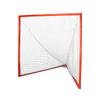 Gladiator Lacrosse Professional Lacrosse Goal with 6MM White NET Included, Orange, 6 X 6 X 7 Foot Pair view 1