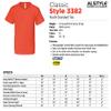 Alstyle Boy's & Girl's Youth Standard Shorts Sleeve Tee, White 6-Pack,Large view 2