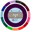 Country Brook Design - 1 Inch Purple Super Heavy Nylon Webbing, 50 Yards view 1