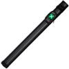 McDermott 1x1 Hard Oval Vinyl Pool/Billiard Cue Case - Black w/Clover view 1