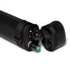 McDermott 1x1 Hard Oval Vinyl Pool/Billiard Cue Case - Black w/Clover view 4