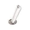 Marine City Heavy Duty Strong 316 Stainless-Steel Gloss Polished Finish Flush Mount Angled Fishing Rod Pole Holder with Drain 15 Degree for Marine Yacht Kayak Marine Boat Caravan (1 Pcs) view 1