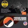 Stinger Gun Magnet, Safety Trigger Guard Protection, Magnetic Gun Mount for Vehicle, Wall Mount Gun Rack, Concealed Gun Holder for Handgun Shotgun Pistol Revolver, Gun Storage for Car (Black 4 Pack) view 3