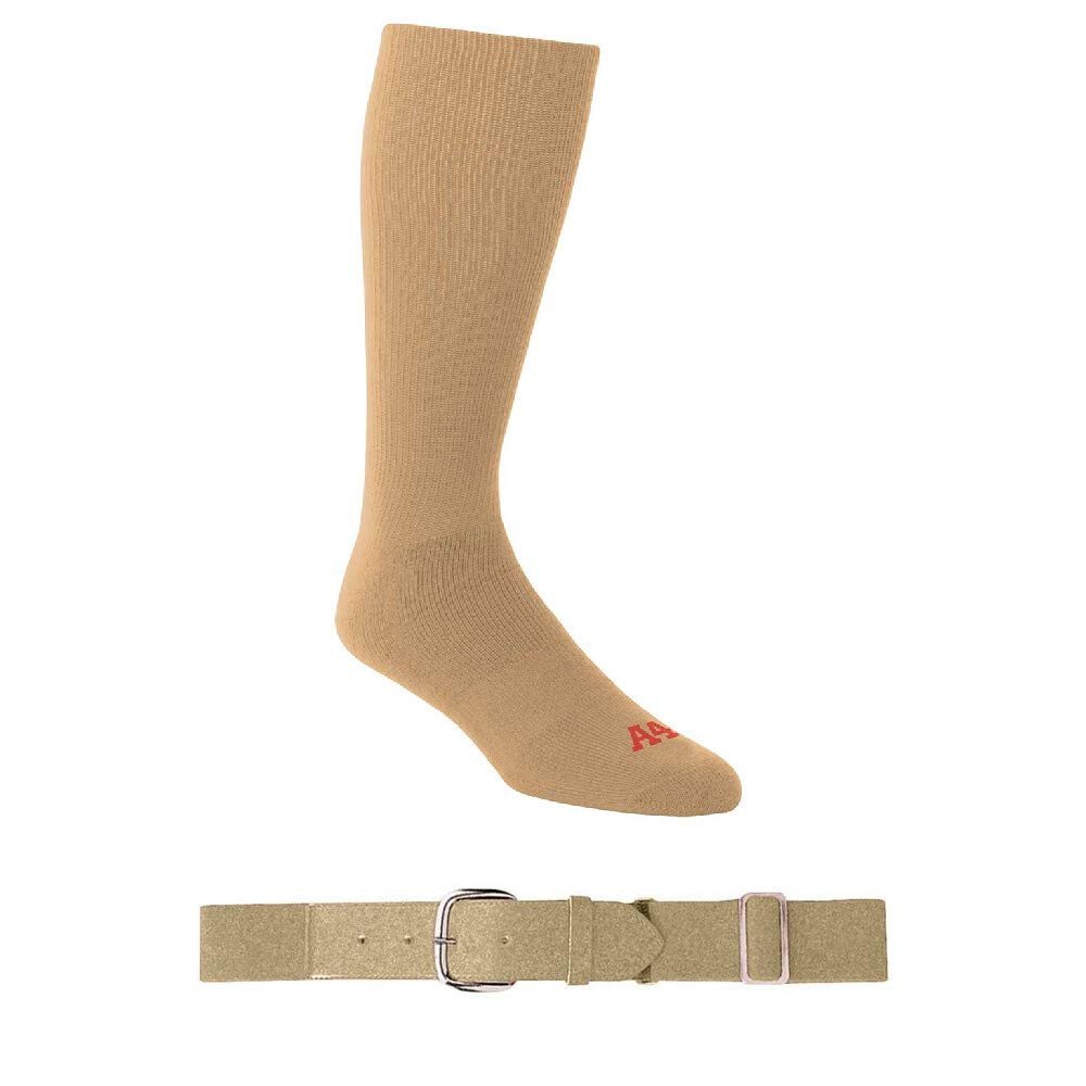 A4 Sportswear Vegas Gold Small Socks & Youth Belt