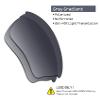 SmartVLT Men's Grey Gradient Replacement Lenses for Oakley Half Jacket XLJ Sunglass view 2