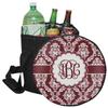 YouCustomizeIt Personalized Maroon & White Collapsible Cooler & Seat view 1