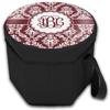 YouCustomizeIt Personalized Maroon & White Collapsible Cooler & Seat view 2