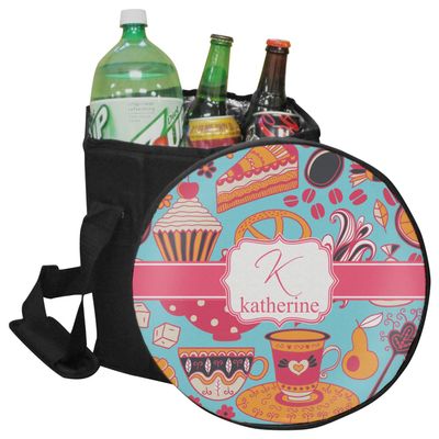 YouCustomizeIt Personalized Dessert & Coffee Collapsible Cooler & Seat