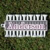 YouCustomizeIt Personalized Knit Argyle Golf Tees & Ball Markers Set view 1