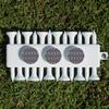 YouCustomizeIt Personalized Knit Argyle Golf Tees & Ball Markers Set view 2