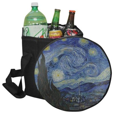 YouCustomizeIt The Starry Night (1889) Collapsible Cooler & Seat
