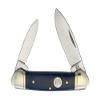 Rough Ryder Blue Smooth Bone Canoe RR1949 view 1