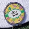 YouCustomizeIt Personalized Pink Flamingo Golf Ball Marker - Hat Clip - Silver view 3