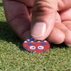 YouCustomizeIt Personalized Whale Golf Ball Marker - Hat Clip - Silver view 4