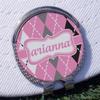 YouCustomizeIt Personalized Argyle Golf Ball Marker - Hat Clip - Silver view 3