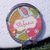 YouCustomizeIt Personalized Wild Flowers Golf Ball Marker - Hat Clip - Silver view 3