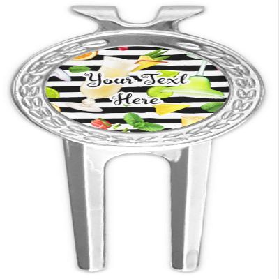 YouCustomizeIt Personalized Cocktails Golf Divot Tool & Ball Marker