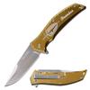 Personalized Laser Engraved Pocket Knife, Fathers Day, Groomsmen Gift, Graduation Gifts, Gifts for Men Free Engraving(MT-A1096BZ) view 1