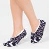 Charter Club Womens Printed Slipper Socks Black, Dark Gray, Size Small/Medium view 2