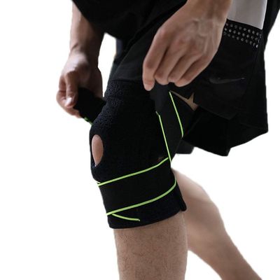 Kmgjc Collision Avoidance Knee Sleeve, Knee Pain Relief Meniscus Tear, Faster Injury Recovery (one Pair) (Color : Vert, Size : Universal)