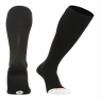MadSportsStuff Pro Line Over the Calf Baseball Socks (Black, Large) view 1