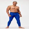 DEVOPS 2 Pack Men's Compression Pants Athletic Leggings (2X-Large, Black/Blue) view 2