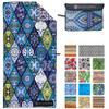 ECCOSOPHY Microfiber Beach Towel -Sand Free Towels are Quick Dry, Light Weight, Super Absorbent-Perfect Pool, Travel, Cruise, Camping Essentials - Oversized Extra Large for Adults (Mykonos) view 1