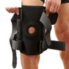 momowu 1PCS Hiking Cycling Knee Support Protector with Removeble Aluminum Plate 4 Straps for Mountaineering Knee Joint Restore view 3