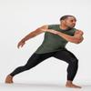DEVOPS 3 Pack Men's Athletic Compression Shirts Sleeveless (Medium, Black/Navy/Olive) view 4