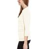 Buffalo Ladies' 3-Quarter Sleeve Sweater (White, S) view 2