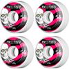 Powell Peralta Ripper 4 54mm 97a White W/BLK/Pink Wheels Set view 1